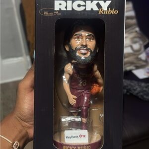 RICKY RUBIO CAVS BOBBLE HEAD